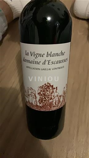 Sudoeste Gaillac Domaine Escausses La Vigne Blanche 2020