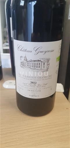 Bordeaux Saint-Émilion Grand Cru Château Gueyrosse 2022