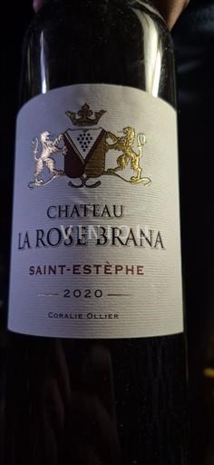 Burdeos Saint-Estèphe Château La Rose Brana 2020