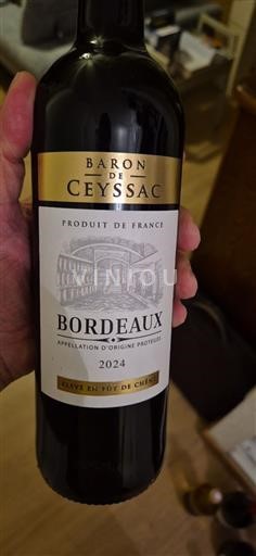 Bordo Baron de Ceyssac 2024