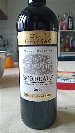 Burdeos Bordeaux Baron de Ceyssac 2024