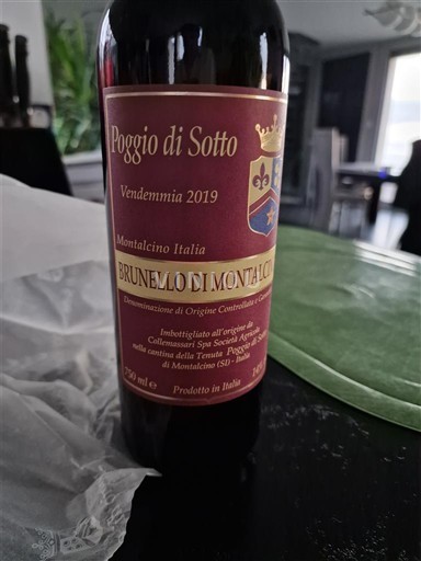 Toscana Brunello di Montalcino Poggio di Sotto 2019