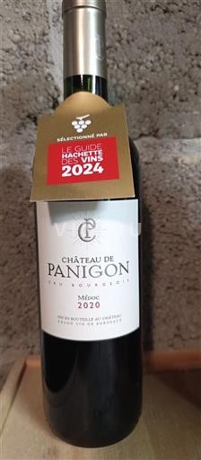 Bordeaux Médoc Cru Bourgeois Château Panigon 2020