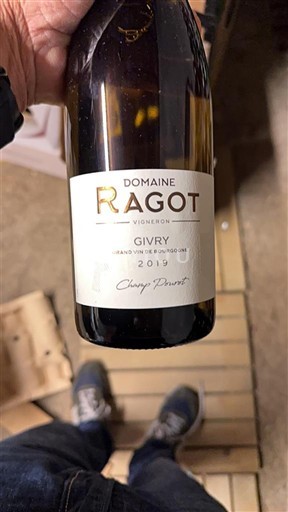 Borgogna Givry Domaine Ragot Champ Pourot 2019