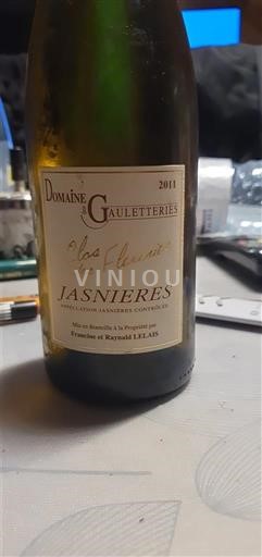 Thung lũng sông Loire Jasnières Domaine Gaultieries Clos des Fleurets 2011