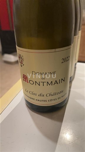 Bourgogne Hautes Côtes de Nuits Domaine Montmain Le Clos du Château 2022
