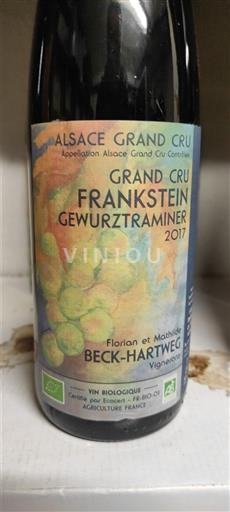 Alsace Gewurztraminer Grand Cru Beck-Hartweg Grand Cru Frankenstein Gewurztraminer 2017
