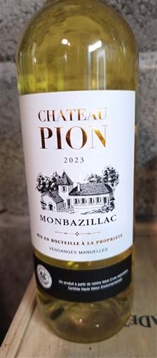 Jugozahod Monbazillac Château Pion 2023