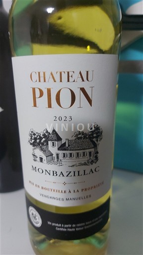 Zuidwest-Frankrijk Monbazillac Château Pion 2023