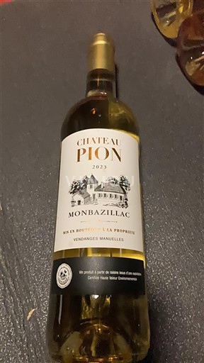 South West Monbazillac Château Pion 2023