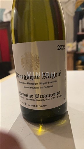 Bourgogne Bourgogne-aligoté Domaine Besancenot 2023