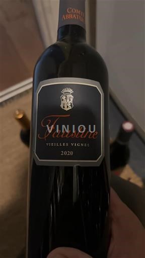 Korsika Ajaccio Comte Abbatucci Faustine Vieilles Vignes 2020