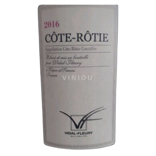 Thung lũng Rhône Côte-rôtie Vidal-Fleury 2016
