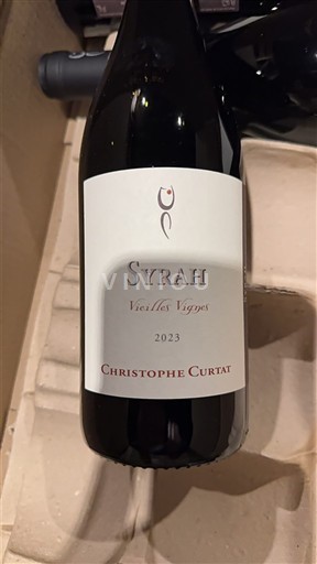 Alpe in reke Rona Ronski grici Christophe Curtat Syrah Vieilles Vignes 2023