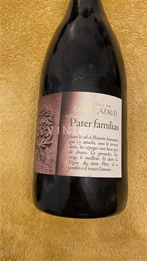 Languedoc Minervois-la-Livinière Château Gourgazaud Pater familias 2021