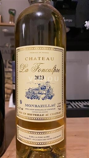 Sydvestfrankrig Monbazillac Château La Foncalière 2023