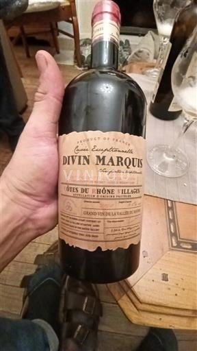 Vale do Ródano Côtes-do-ródano-villages Divin Marquis Exceptionnelle Não Sazonado