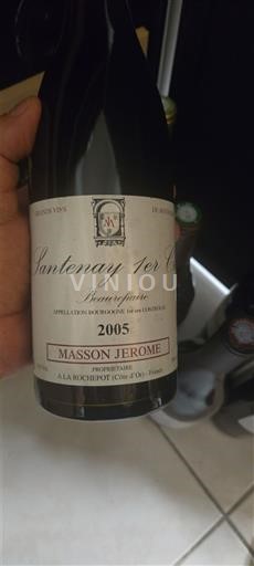 Burgundija Ni doloceno Premier Cru Masson Jérôme Beaurepaire 2005