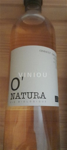 Languedoc og Roussillon Pays d'Oc O' Natura Ikke årgangsbestemt