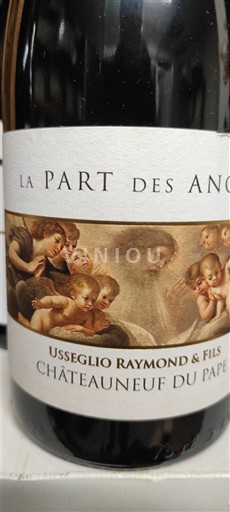 Thung lũng Rhône Châteauneuf-du-pape Usseglio Raymond & Fils La Part des Anges 2020