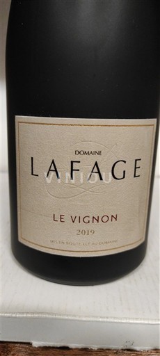 Roussillon Côtes-du-Roussillon Domaine Lafage Le Vignon 2019