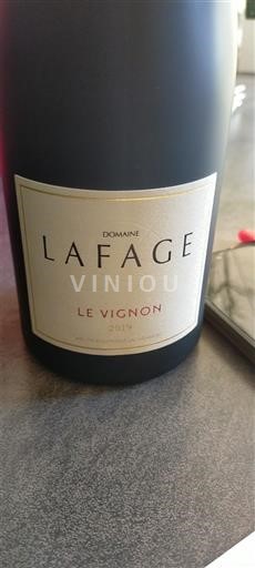 Roussillon Côtes-du-Roussillon Domaine Lafage Le Vignon 2019