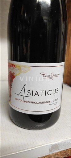 Alpes và các vùng Rhodanien Collines rhodaniennes Pierre Gaillard Asiaticus 2020