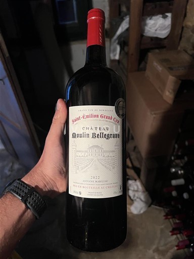 Bordeaux Saint-Émilion Grand Cru Grand Cru Château Moulin Bellegrave 2022