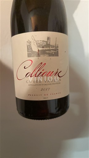 Roussillon Collioure Cuvée Vauban 2017
