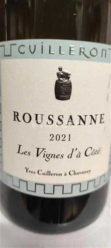Alpes và các vùng Rhodanien Collines rhodaniennes Yves Cuilleron Les Vignes d'à Côté 2021