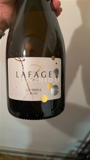 Languedoc and Roussillon Côtes Catalanes Lafage La Triple Blanc Non-Vintage