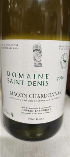 Burgundy Mâcon and Mâcon-Villages Domaine Saint Denis 2016