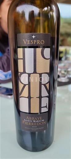 Provansa Ni doloceno Abbaye Sainte-Marie de Pierredon Vespro 2020