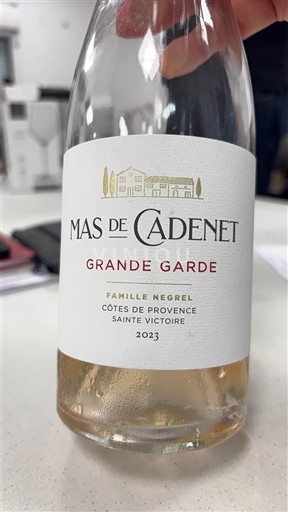 Provence Côtes-de-Provence Mas de Cadenet Grande Garde 2023