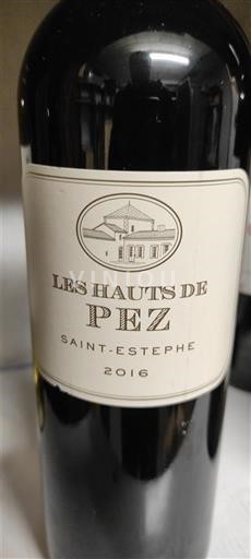 Bordeaux Saint-Estèphe Château Pez Les Hauts de Pez 2016