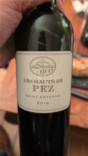 Bordeaux Saint-Estèphe Château Pez Les Hauts de Pez 2016