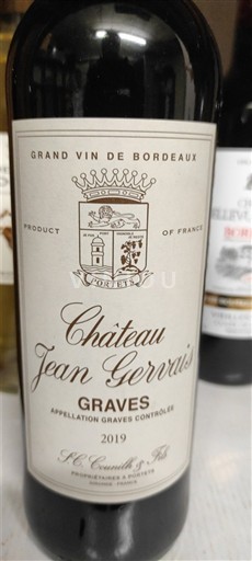 Bordeaux Graves Château Jean Gerrais 2019
