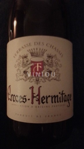 Valle del Ródano Crozes-Hermitage Terrasse des Chassis 2023