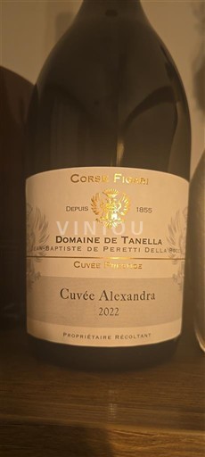 Corse Không được chỉ định Domaine Tanella Alexandra 2022