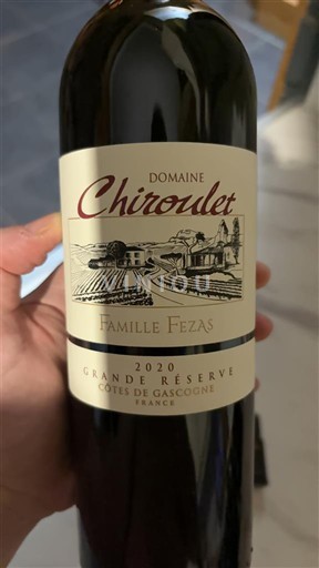 Tây Nam Côtes de Gascogne Domaine Chiroulet Grande Réserve 2020