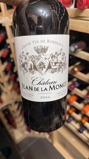 Bordeaux Saint-Émilion Château Jean de la Monge 2016