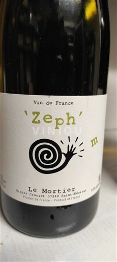 Thung lũng Rhône Le Mortier Zeph Không niên vụ