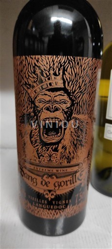 Vin Rouge sec Sang de Gorille Vieilles Vignes Non millésimé France Languedoc AOC