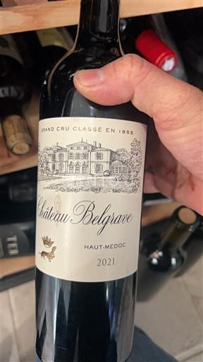 Bordeaux Haut-Médoc Grand Cru Château Belgrave 2021