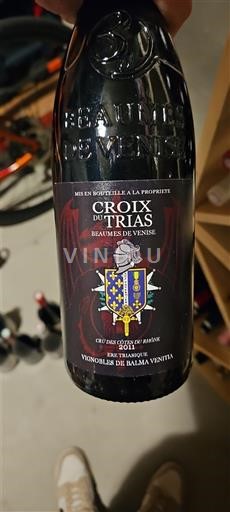 Rhônevallei Beaumes de Venise Vignobles de Balma Venitia Croix du Trias 2011
