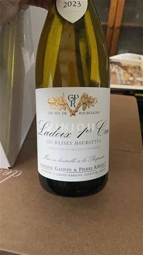 Bourgogne Ladoix Premier Cru Domaine Gaston & Pierre Ravaut Les Basses Mourottes 2023