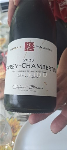 Bourgogne Gevrey-chambertin Closerie des Alisiers Vieilles Vignes 2023