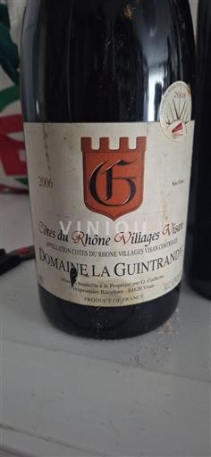 Thung lũng Rhône Không được chỉ định Domaine La Guintrandy 2006