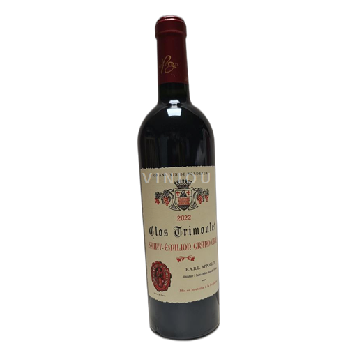 Bordeaux Saint-Émilion Grand Cru Clos Trimoulet 2022