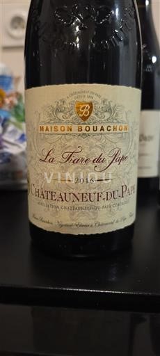 Vallée du Rhône Châteauneuf-du-pape Maison Bouachon La Tiare du Pape 2016